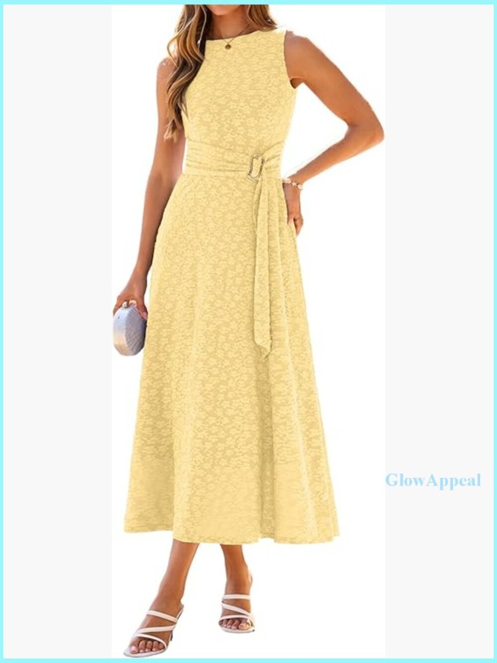 Sleeveless Floral Maxi Dress with Tie Waist, Formal Cocktail Wedding Guest